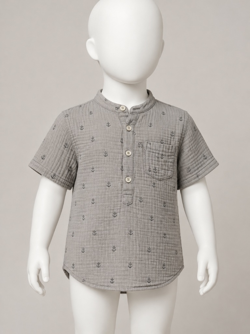 Boys Muslin Shirt by